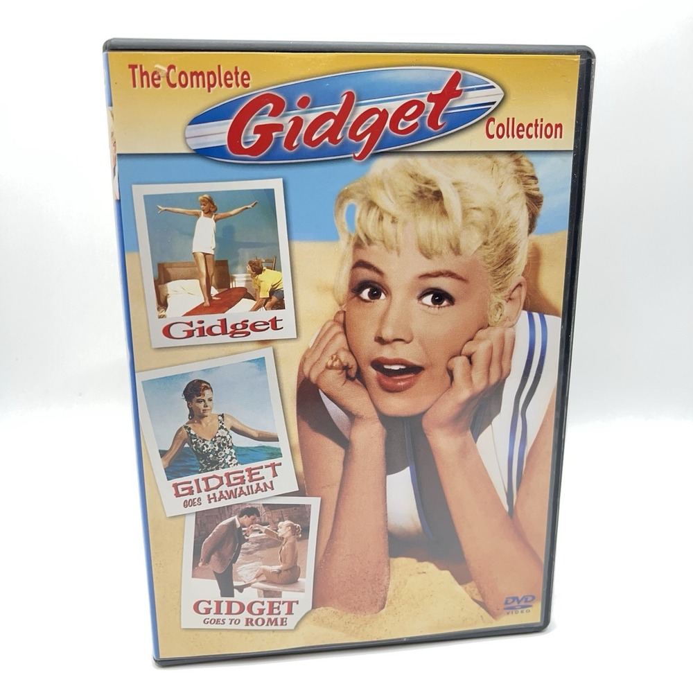 Complete Gidget Collection‎ 2-DVD/ 3 Movie Set Sandra Dee Rome Hawaiian
